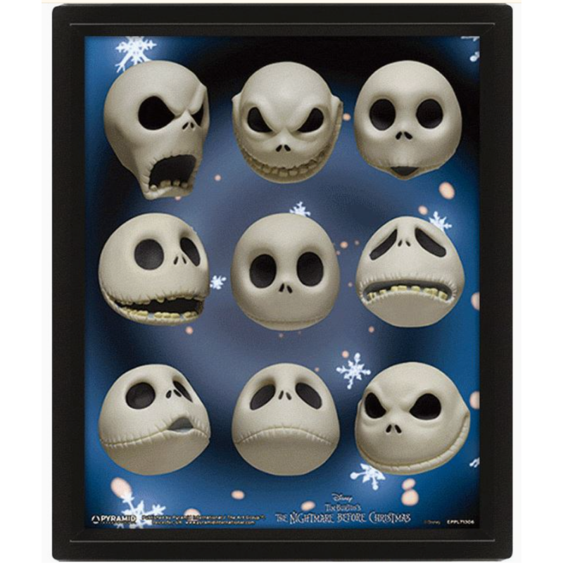 Cadre lenticulaire jack - Etrange Noel de Mr Jack - Disney