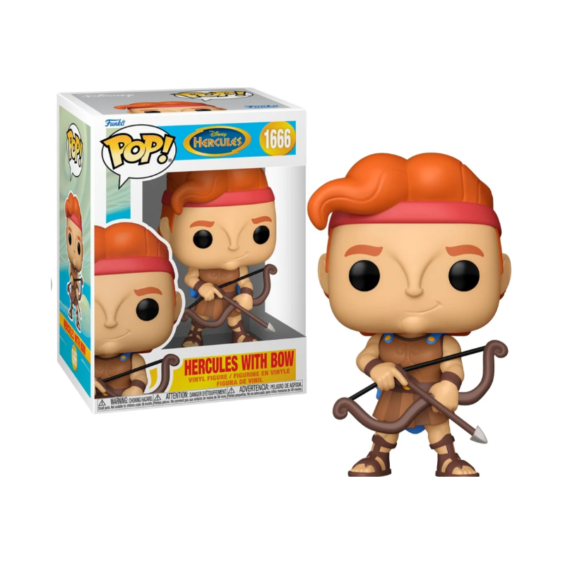 FIGURINE POP HERCULES AVEC ARC - HERCULE - N°1666 DISNEY