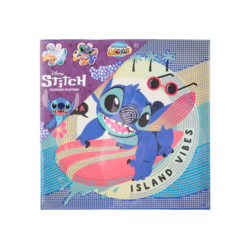 DIAMOND PAINTING Stitch Disney SURF