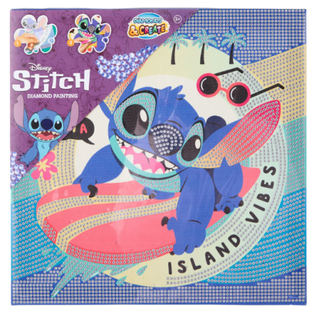 DIAMOND PAINTING Stitch Disney SURF