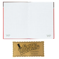 CARNET TABLETTE WILLY WONKA - PREMIUM A5