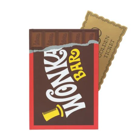 CARNET TABLETTE WILLY WONKA - PREMIUM A5