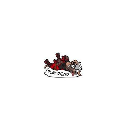 ÉPINGLETTE MARVEL DEADPOOL DOGPOOL PLAY DEAD