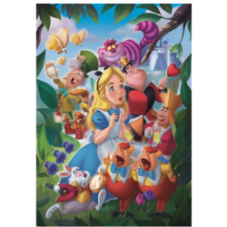 Puzzle Alice au Pays des Merveilles - Disney 1000 pièces
