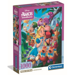 Puzzle Alice au Pays des Merveilles - Disney 1000 pièces