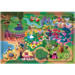 Disney - Puzzle de 1000 pièces - Alice aux pays des Merveilles