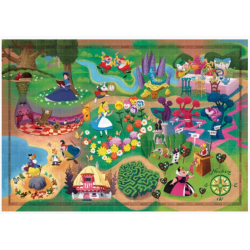 Disney - Puzzle de 1000 pièces - Alice aux pays des Merveilles