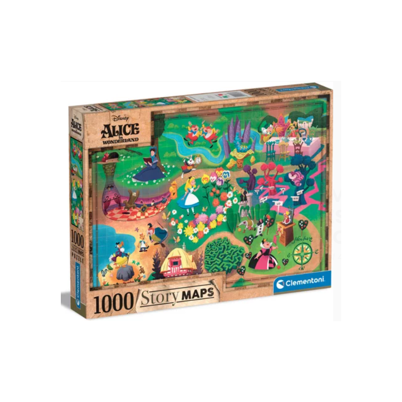 Disney - Puzzle de 1000 pièces - Alice aux pays des Merveilles