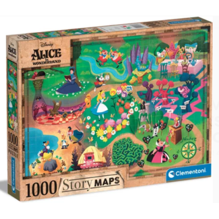 Disney - Puzzle de 1000 pièces - Alice aux pays des Merveilles
