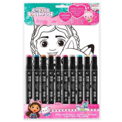 GABBY CHAT - Set de Coloriage - Gabby et la Maison Magique