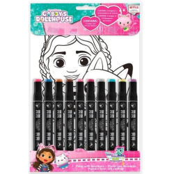 GABBY CHAT - Set de Coloriage - Gabby et la Maison Magique