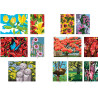 Coloriages mystères - Jardins extraordinaires