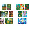 Coloriages mystères - Jardins extraordinaires