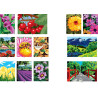 Coloriages mystères - Jardins extraordinaires