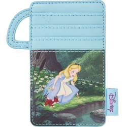 Disney - Porte Cartes Loungefly Alice Aux Pays Des Merveilles 12.5 x 7.5cm