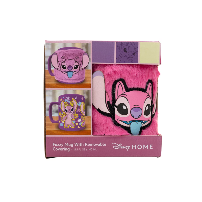 Fuzzy Mug LILO & STITCH - Angel - 440ml
