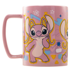 Fuzzy Mug LILO & STITCH - Angel - 440ml