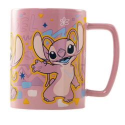Fuzzy Mug LILO & STITCH - Angel - 440ml