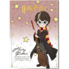 HARRY POTTER - Harry - Carte de Voeux avec Pin's
