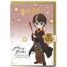 HARRY POTTER - Harry - Carte de Voeux avec Pin's
