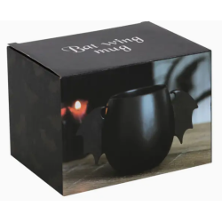Tasse ronde gothique avec ailes de chauve-souris - 300 ml