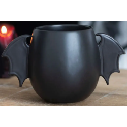 Tasse ronde gothique avec ailes de chauve-souris - 300 ml