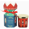 Bougie Crackers de Noël Épices Festives Casse-Noisette