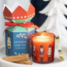 Bougie Crackers de Noël Épices Festives Casse-Noisette