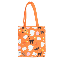 Tot bag à imprimé fantôme doux et effrayant 70 cm x 34 cm