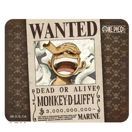 Tapis de Souris Wanted Luffy - One Piece