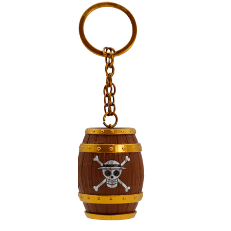Porte-clés 3D Tonneau One Piece
