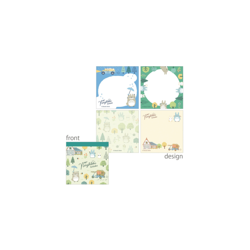 Bloc Mémo Totoro Forêt - MON VOISIN TOTORO