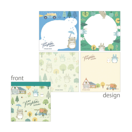 Bloc Mémo Totoro Forêt - MON VOISIN TOTORO