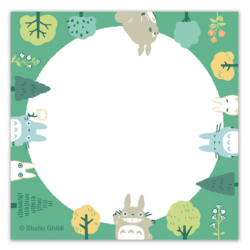 Bloc Mémo Totoro Forêt - MON VOISIN TOTORO