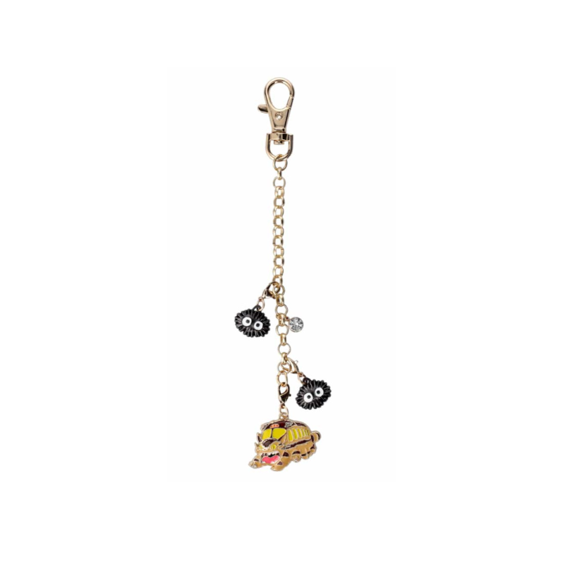 Chainette charms Chatbus & Noiraude MON VOISIN TOTORO - Studio Ghibli