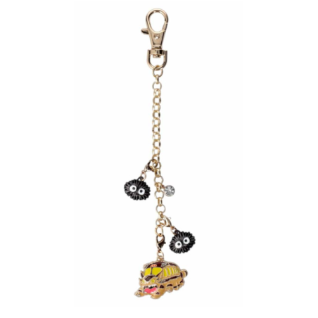 Chainette charms Chatbus & Noiraude MON VOISIN TOTORO - Studio Ghibli