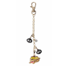 Chainette charms Chatbus & Noiraude MON VOISIN TOTORO - Studio Ghibli