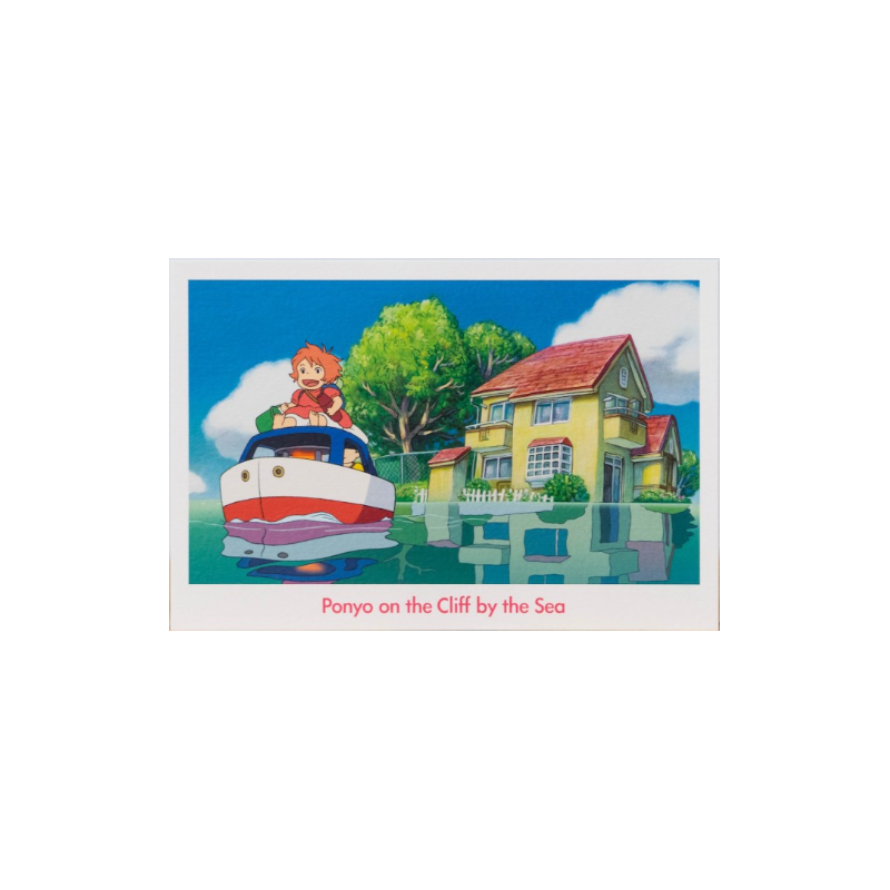Carte postale PONYO SUR LA FALAISE - Studio Ghibli