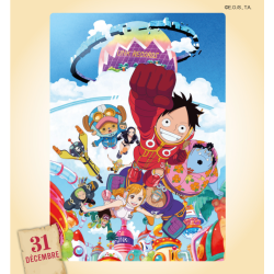 Mini calendrier 365 jours avec One Piece