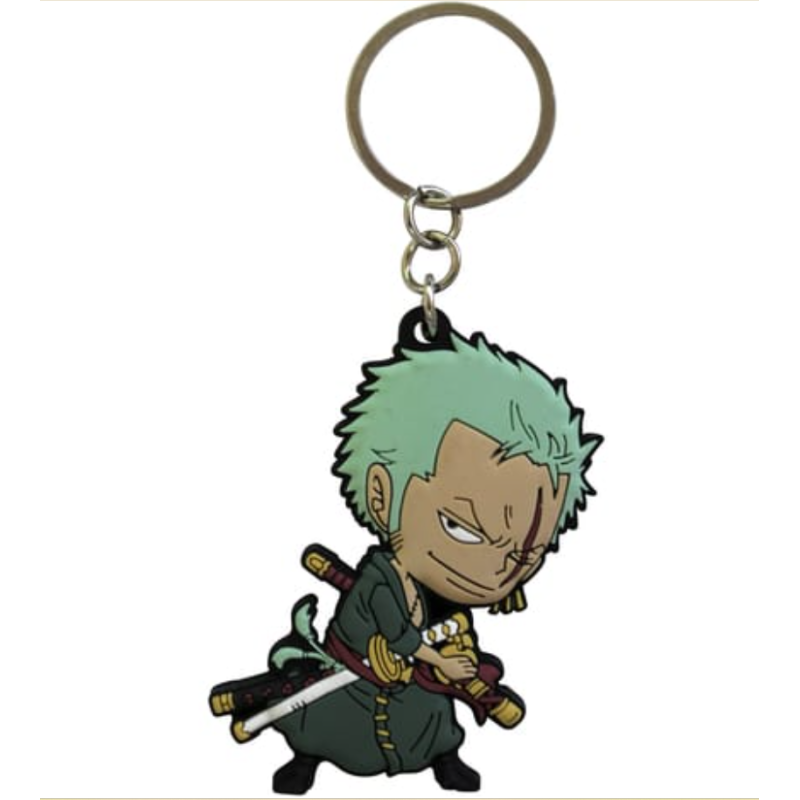 Porte- clés 3D Zoro One Piece