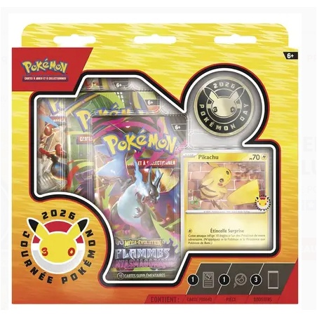 COFFRET 3BOOSTERS+CARTE EXCLUSIVE - POKEMON