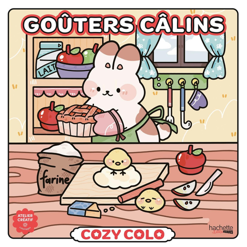 Coloriage Cozy Colo - Goûters câlins