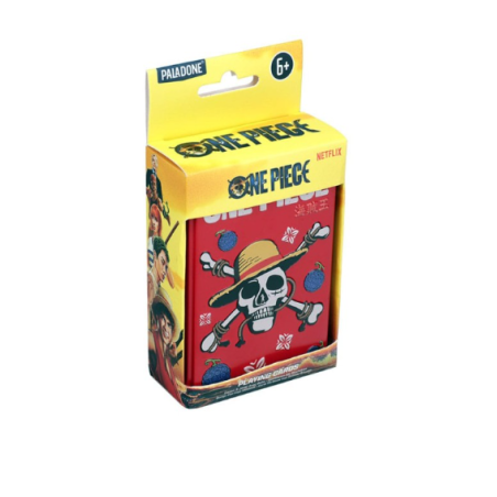 ONE PIECE NETFLIX - Cartes à Jouer dans une Boite en Métal