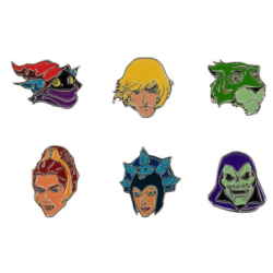 Les Maîtres de l'Univers pack 6 Pin's