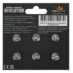 Les Maîtres de l'Univers pack 6 Pin's