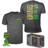 Jurassic Park - Coffret figurine POP & T-shirt Velociraptor Exclusive Taille : XL