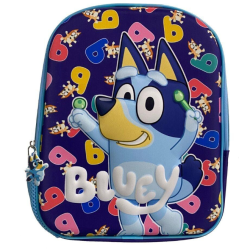 Bluey - Sac à dos enfant Miniplay 3D - Taille: 29 x 24 x 8cm