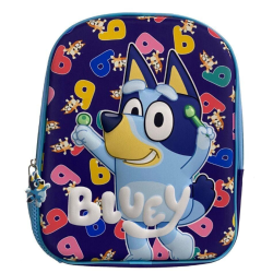Bluey - Sac à dos enfant Miniplay 3D - Taille: 29 x 24 x 8cm
