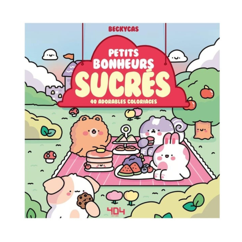 Coloriage Petits bonheurs sucrés