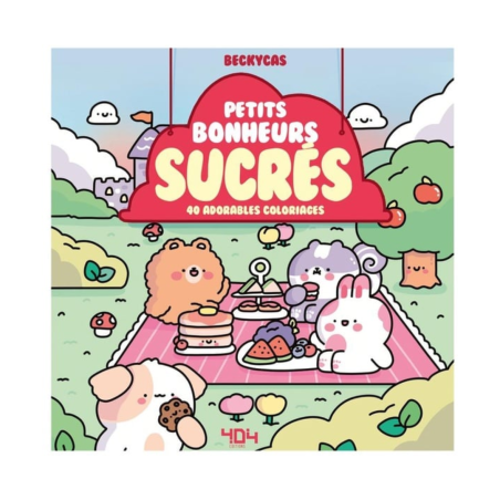 Coloriage Petits bonheurs sucrés